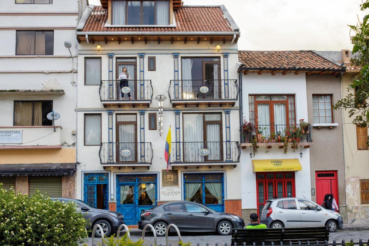 Hotel Azul De La Plaza By Chat Noir Cuenca Exterior foto